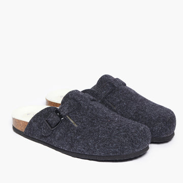 Plakton Clog – Blogg Coal Wool Felt